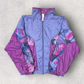 Colour Block Windbreaker Jacket - M